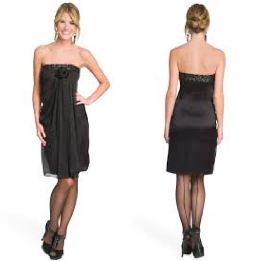 Philosophy di Alberta Ferretti short silk dress with leather trim